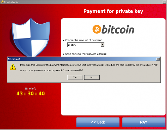 The threat of the year: Cryptolocker снимок