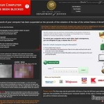 ФБР бирус Black Screen снимок