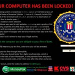 ФБР бирус Black Screen снимок