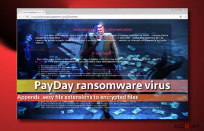 Изображение PayDay вируса