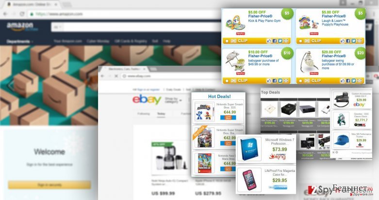 Right Coupon pop-up ads